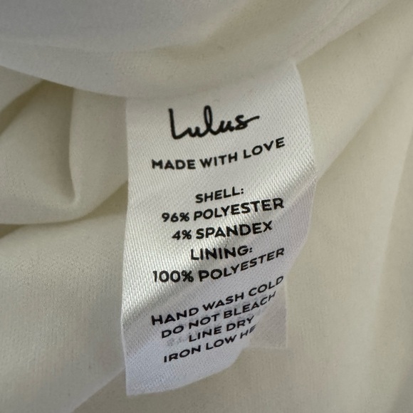 Lulus Dramatic Intent White Strapless‎ Corset BodyconMini Dress, Size L, NWOT - Picture 12 of 14